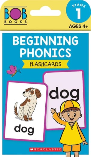 Bob Books: Beginning Phonics Flashcards (Stage 1: Starting to Read)