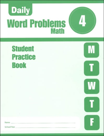 Daily Word Problems Grade 4 - Individual Student Workbook