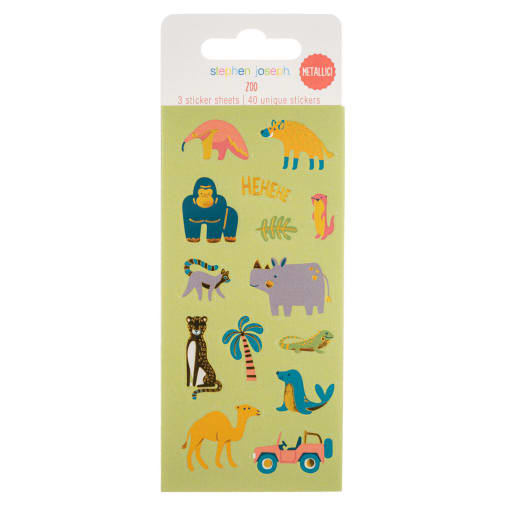 Zoo Stickers (3 Pack)