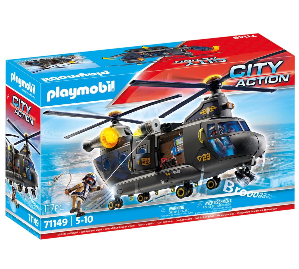 Tactical Unit - Banana Helicopter (Police)