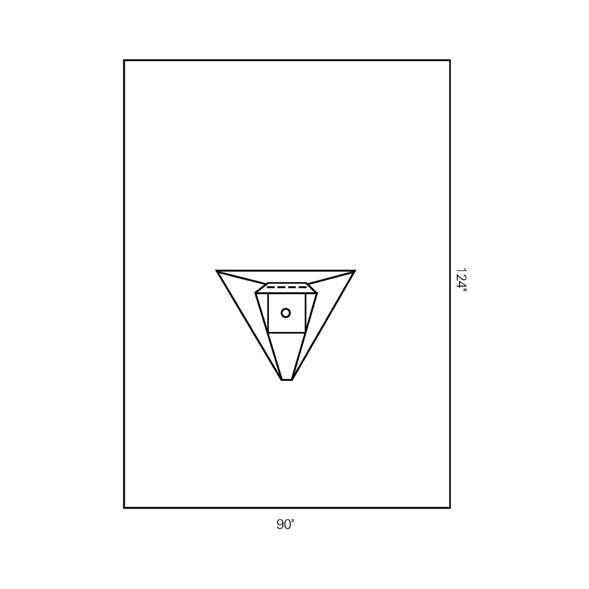 Halyard Sterile Knee Arthroscopy Orthopedic Drape, 90 W x 124 L Inch MK 277348