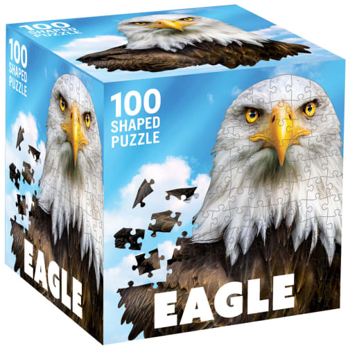 Eagle - North American Animal Squzzle (100 piece)