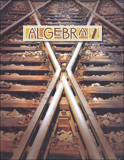 BJU Press Algebra 2 Student Text 3rd Edition (copyright update)