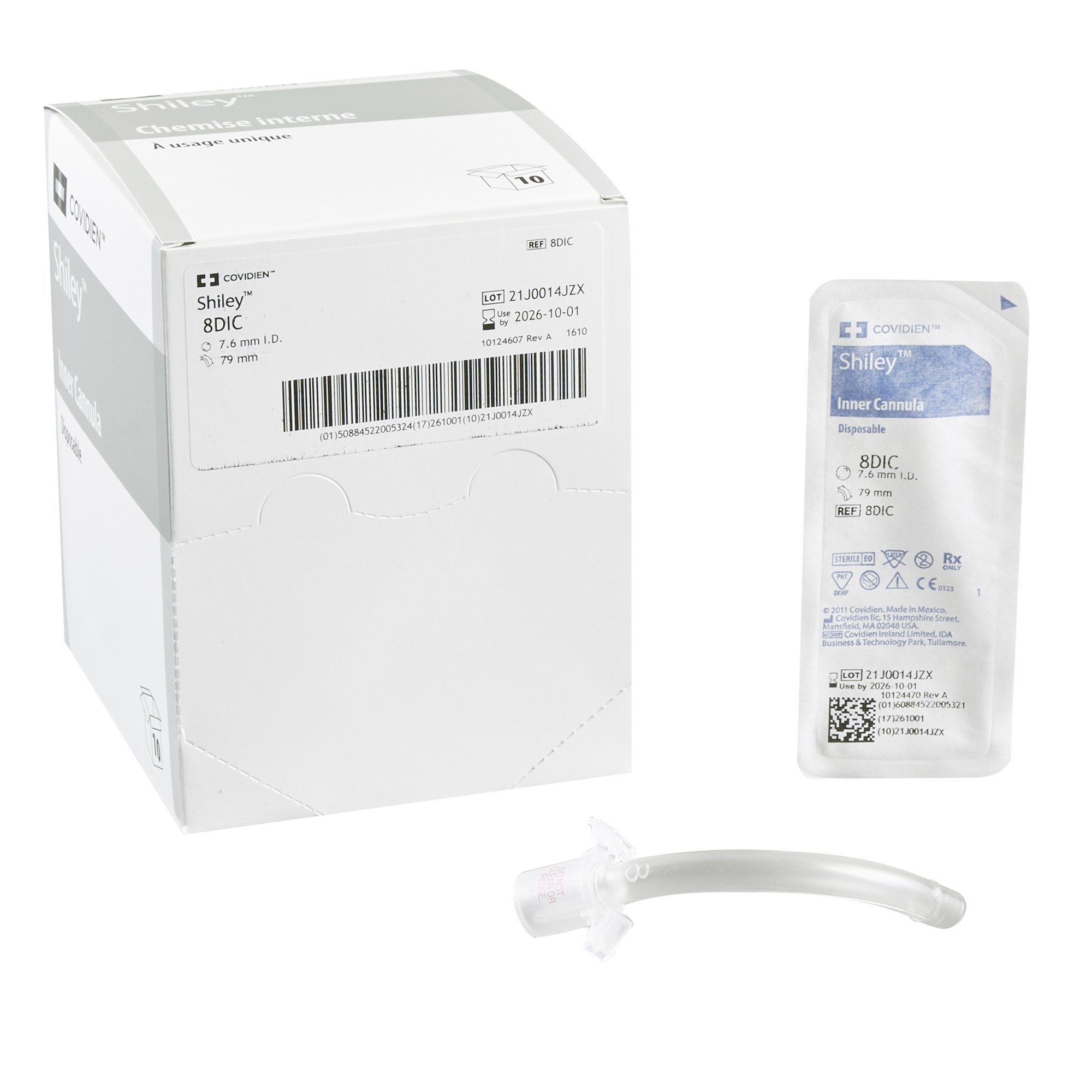 Shiley Disposable Inner Tracheostomy Cannula, Size 8 MK 236052