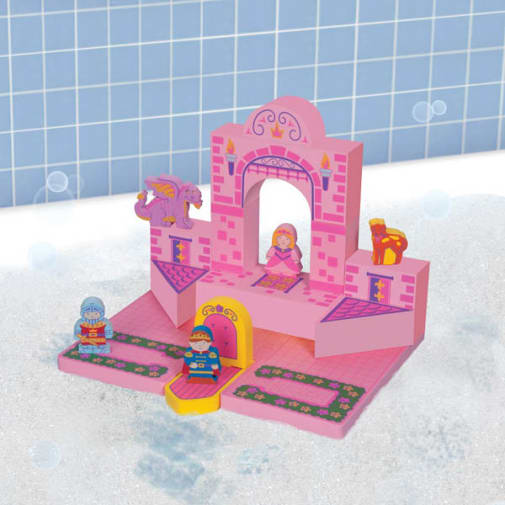 BathBlocks Floating Castle in Gift Box