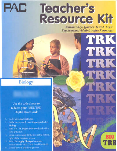 Principles, Theories & Precepts of Biology Teacher's Resource Kit with Digital Download