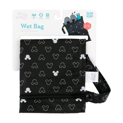 Wet Bag - Mickey Mouse Icon B + W