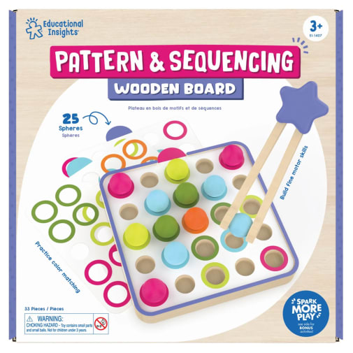 Pattern & Sequencing Wooden Board