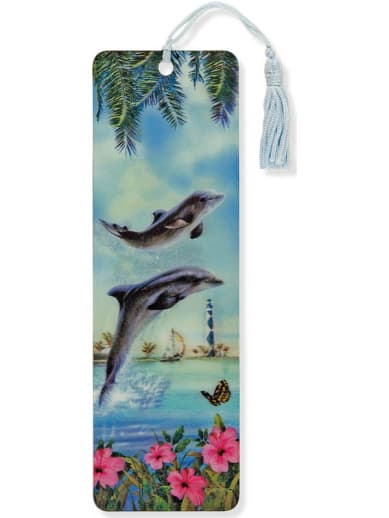Dolphin 3-D Bookmark