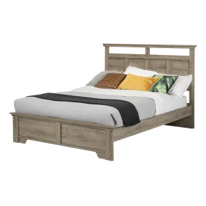 Platform Bed and Headboard Set