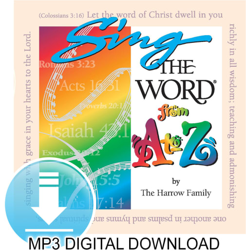 Sing the Word from A to Z MP3 Digital Download