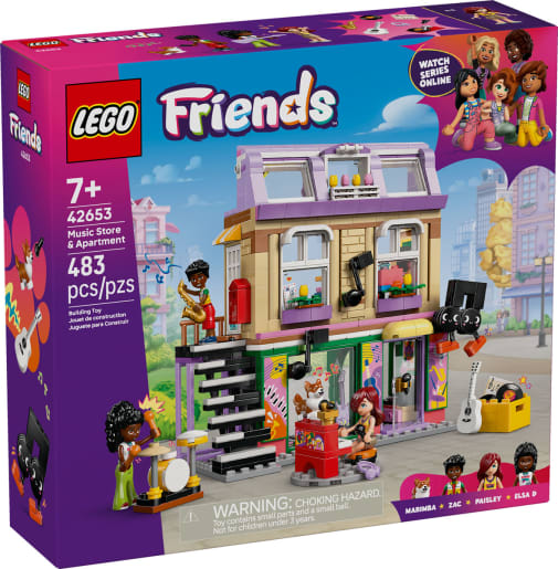 LEGO Friends Music Store & Apartment (42653)