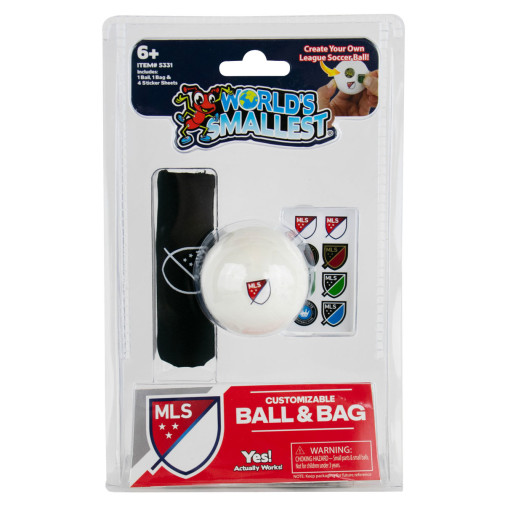 World's Smallest Major League Soccer with Carry Bag