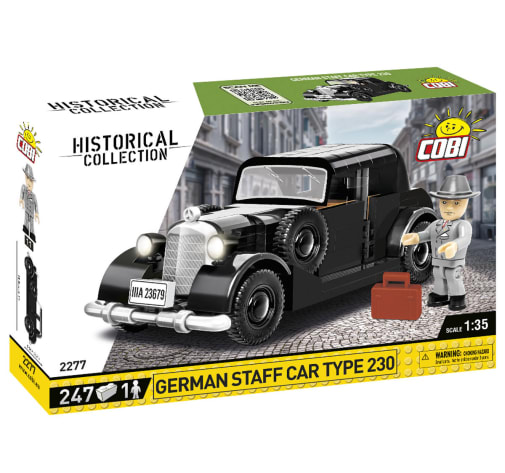 COBI German Staff Car Mercedes Type 230 - 247 pcs. (World War II Historical Collection)