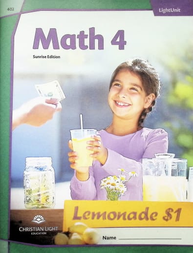Mathematics LightUnit 402 Sunrise Edition