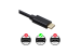 USB Type C to HDMI v3.1 Cable 4K@30HZ, Black, 3Ft