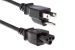 AC Power Cord, 5-15P to C5, 18 AWG, 10ft