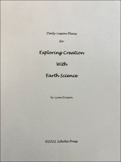 Daily Lesson Plans for Earth Science