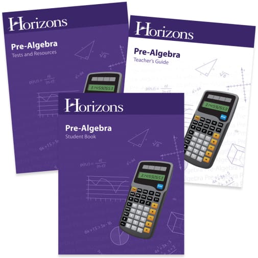 Horizons Pre-Algebra Set