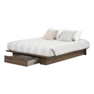 Platform Bed with Storage Drawer