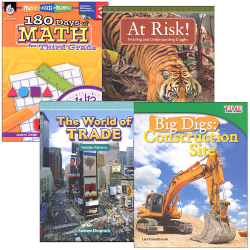 Learn-at-Home Summer Math Bundle Grade 3