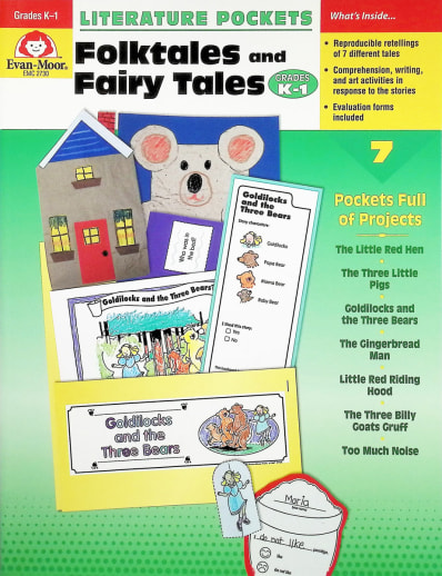 Literature Pockets - Folktales & Fairy Tales Gr K-1
