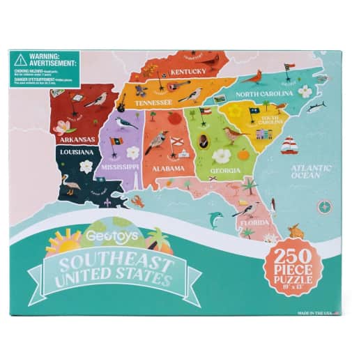 Southeast Regional Puzzle - 250 pieces