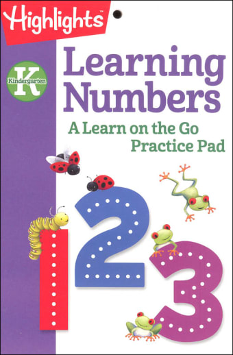 Highlights Kindergarten Learning Numbers Practice Pad