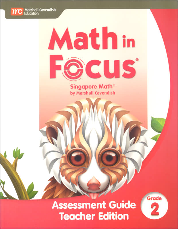 Math in Focus 2020 Assessment Guide Teacher Edition Grade 2