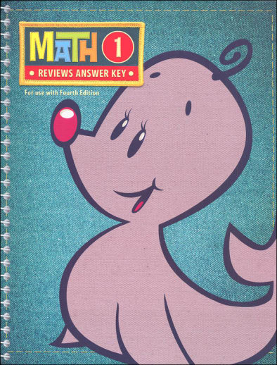 BJU Press Math 1 Reviews Key 4th Edition