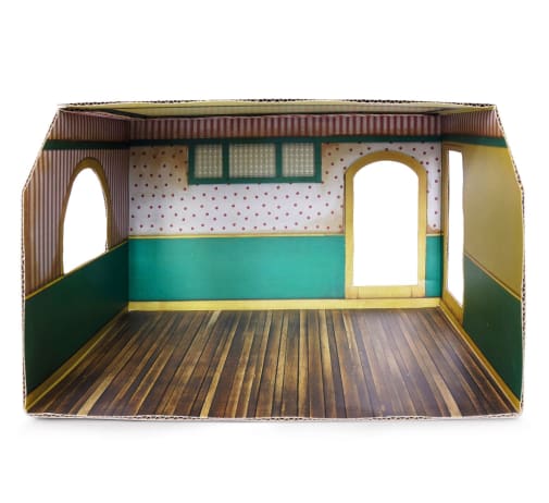 Sam & Julia DIY Cardboard Room - Shop/Classroom