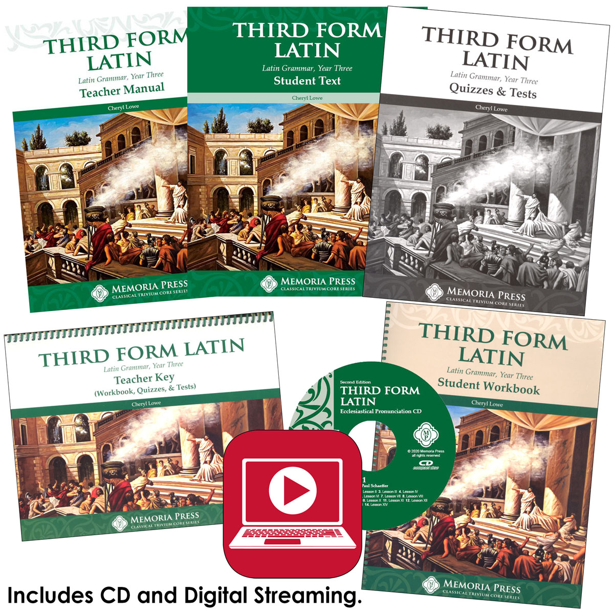 Third Form Latin Text Set