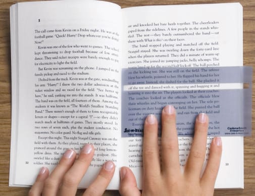 See-N-Read Reading Tool - Book Size (5 1/2" x 3") 3-pack