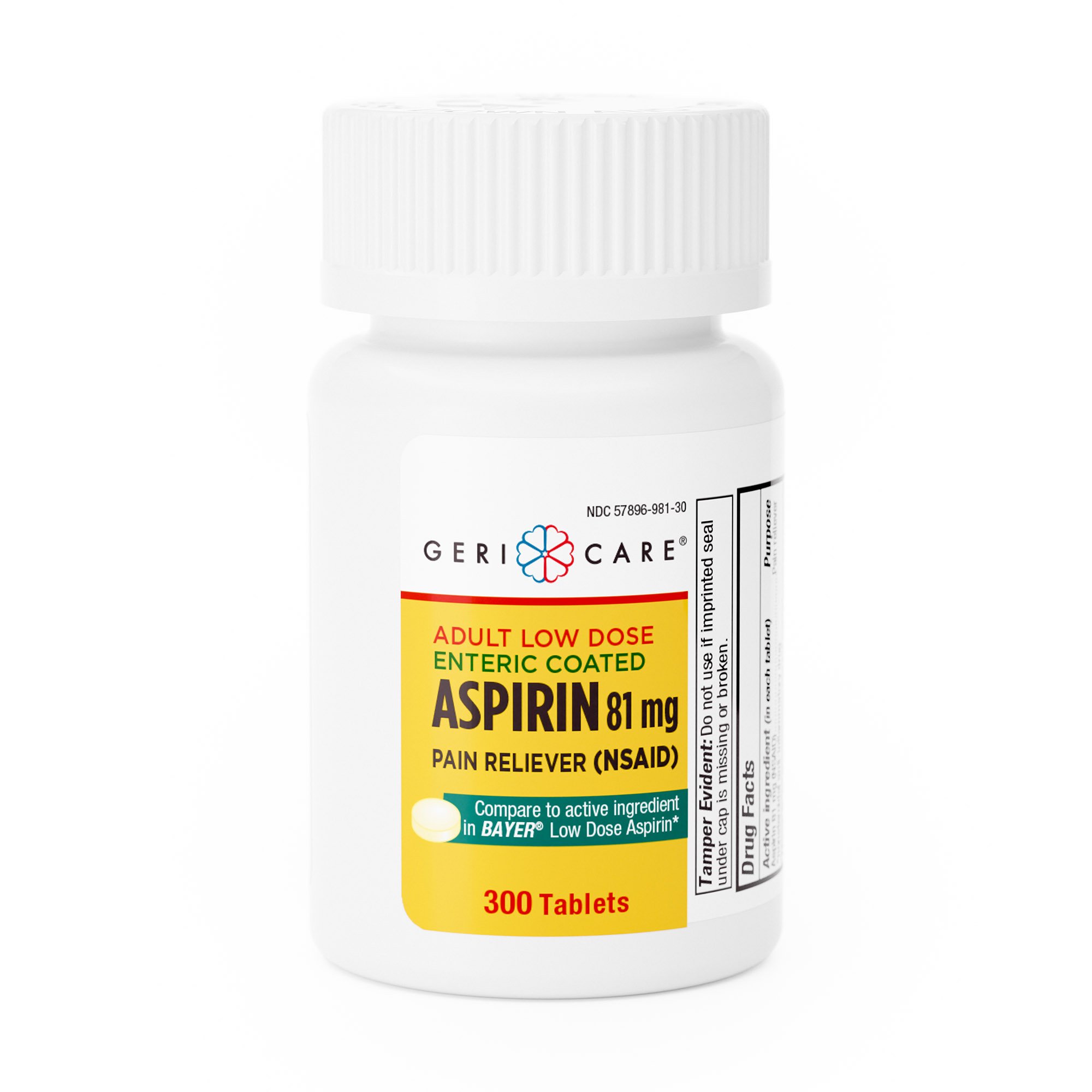 Geri-Care Adult Low Dose Aspirin Pain Reliever MK 689206