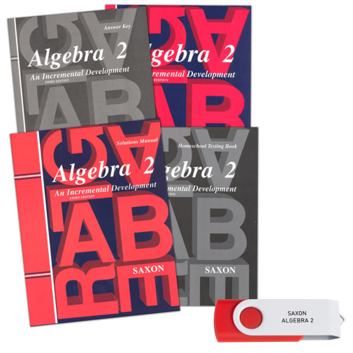 Saxon Algebra 2 with Solutions & Mastering Algebra