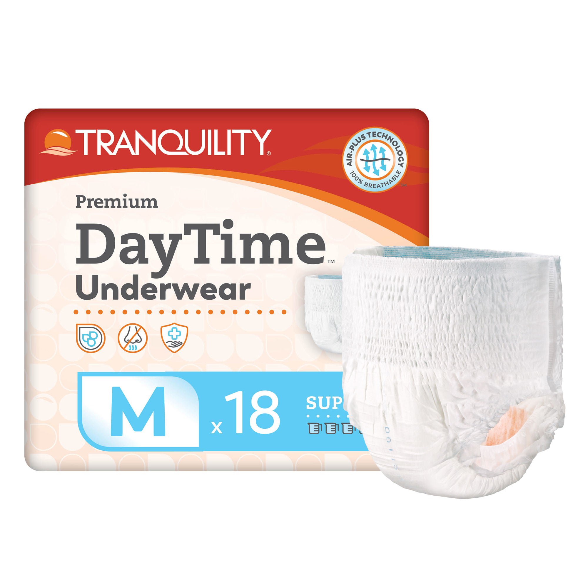 Tranquility Premium DayTime Disposable Absorbent Underwear, Medium MK 695735