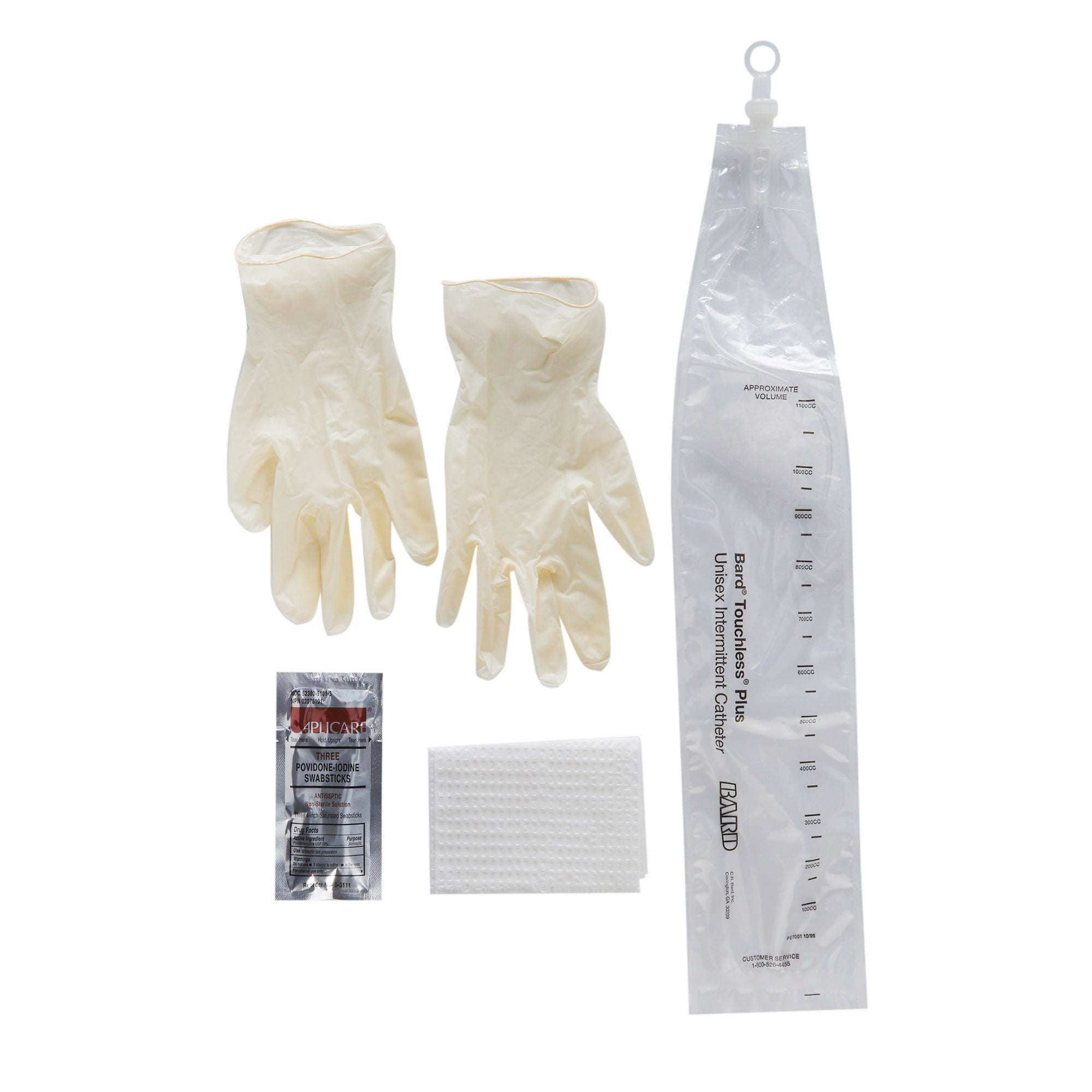 Touchless Plus Intermittent Catheter Kit, 10 Fr. Vinyl MK 328274
