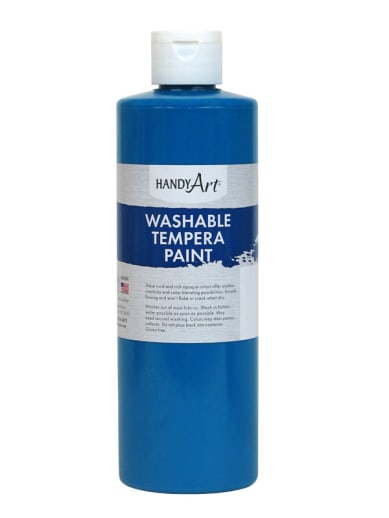 Turquoise Washable Tempera Paint