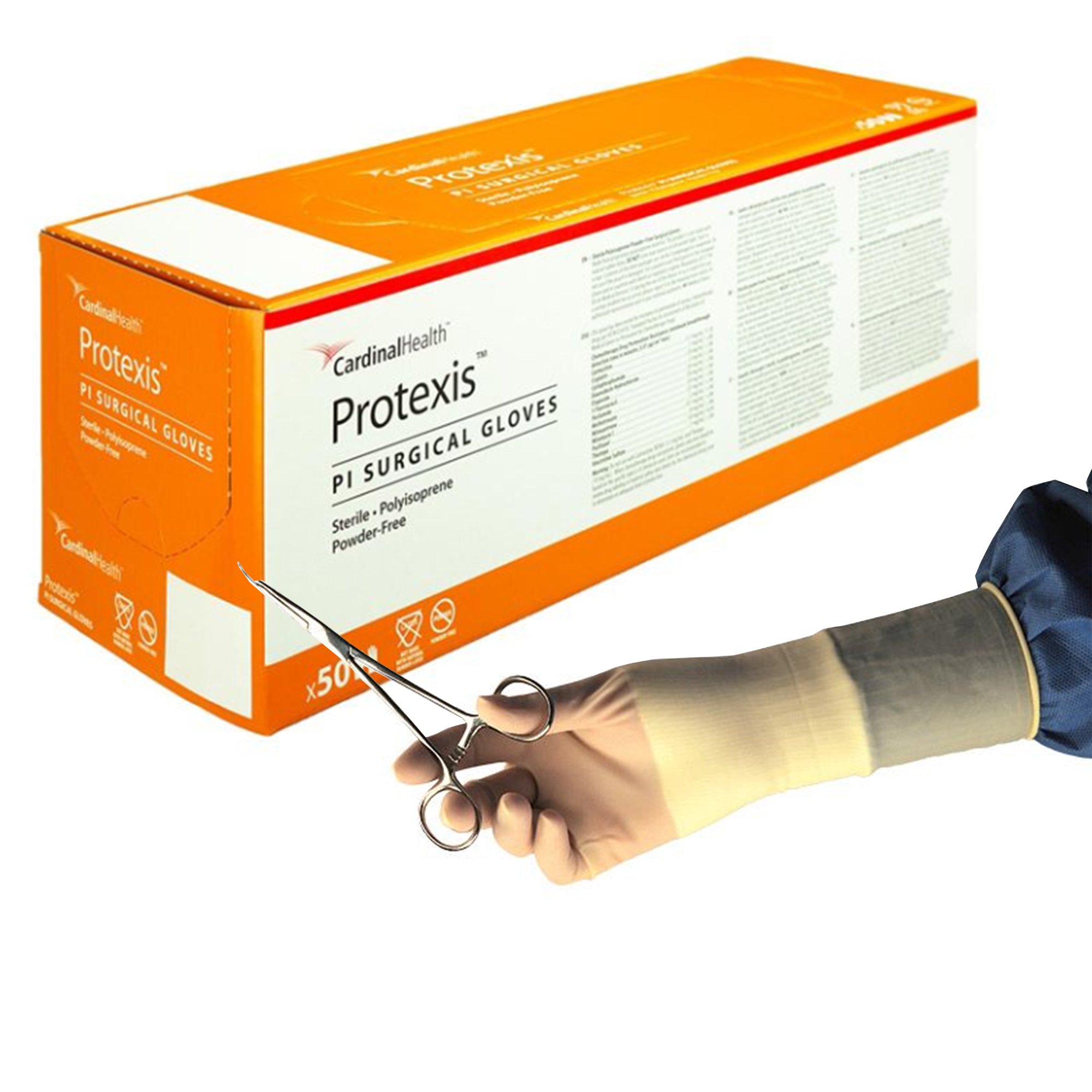 Protexis PI Polyisoprene Surgical Glove, Size 6.5, Ivory MK 807727