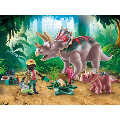 Playmobil Triceratops Family