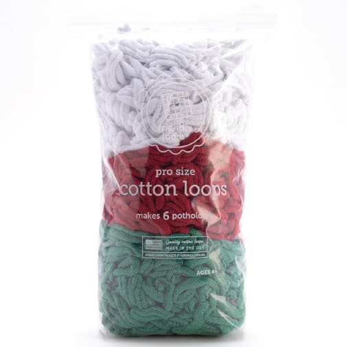 Friendly Loom Potholder Cotton Loops - Bright Holiday (PRO Size)
