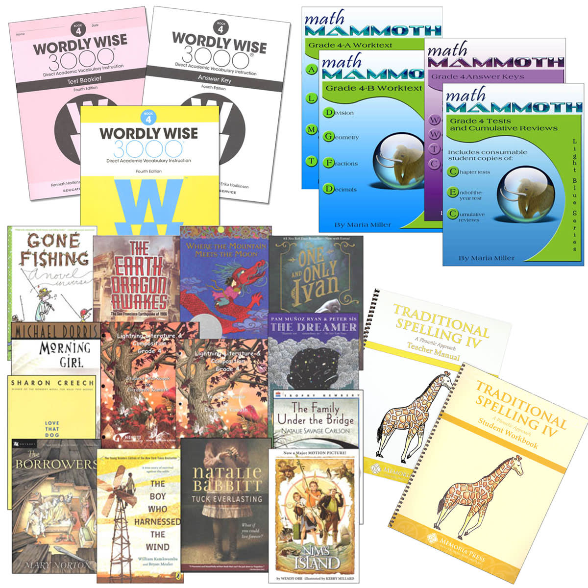 Central VCS Grade 4B w/Math Mammoth