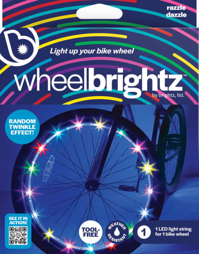 Wheel Bright Bike Tire Lights - Razzle Dazzle