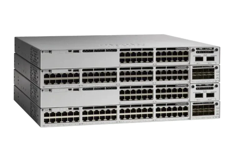 Catalyst 9300 24-port 1G copper with modular uplinks, PoE+, Network Advantage, Refurbished, C9300-24P-A