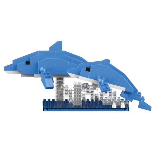 Mini Building Blocks: Dolphins (241 pieces)