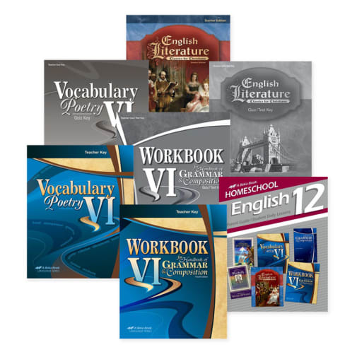 Abeka Language Arts English 12 Parent Kit