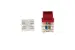 Cat6A RJ45 110 Type Keystone Jack, Red