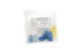 LC/UPC Singlemode Duplex Uniboot Pull-Push Tab Connector, 3.0mm Blue-White – 10-Pack