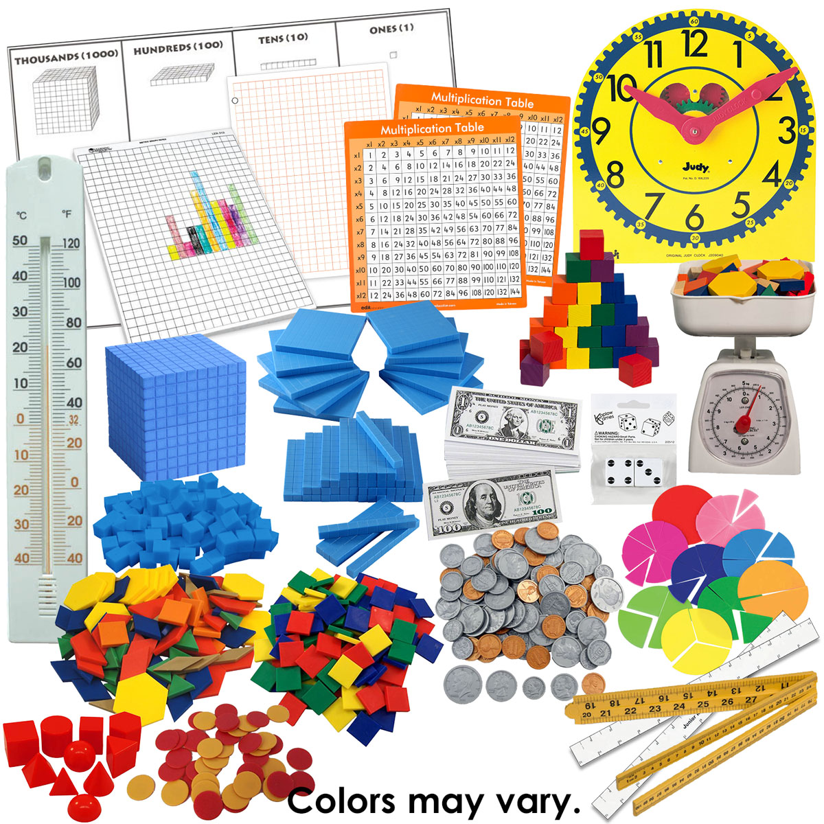 Saxon Math Intermediate 3 Manipulative Kit