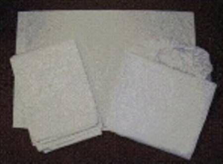 White Flat Bed Sheet, 66 x 104 Inch MK 1057874